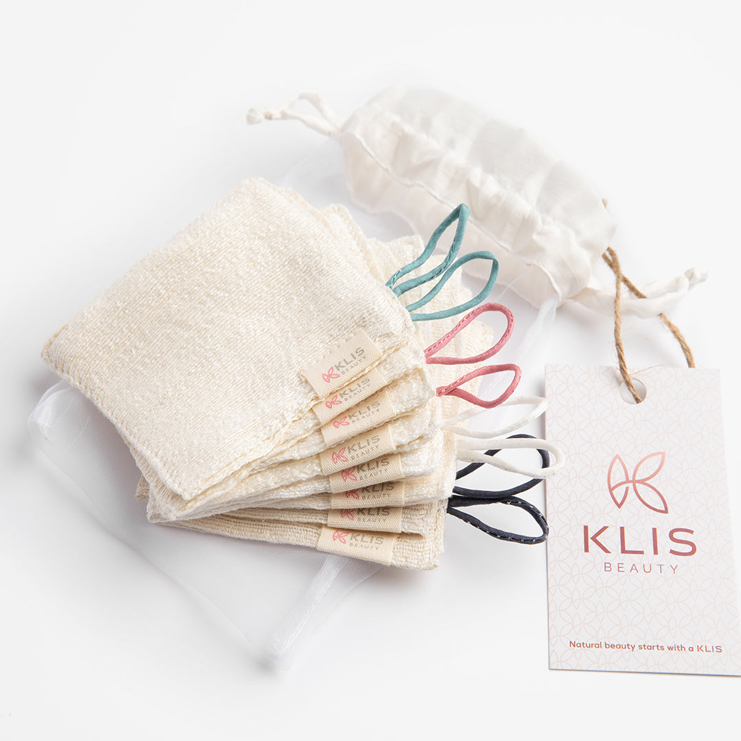 Makeup Remover Pads and Face Washcloth Bundle