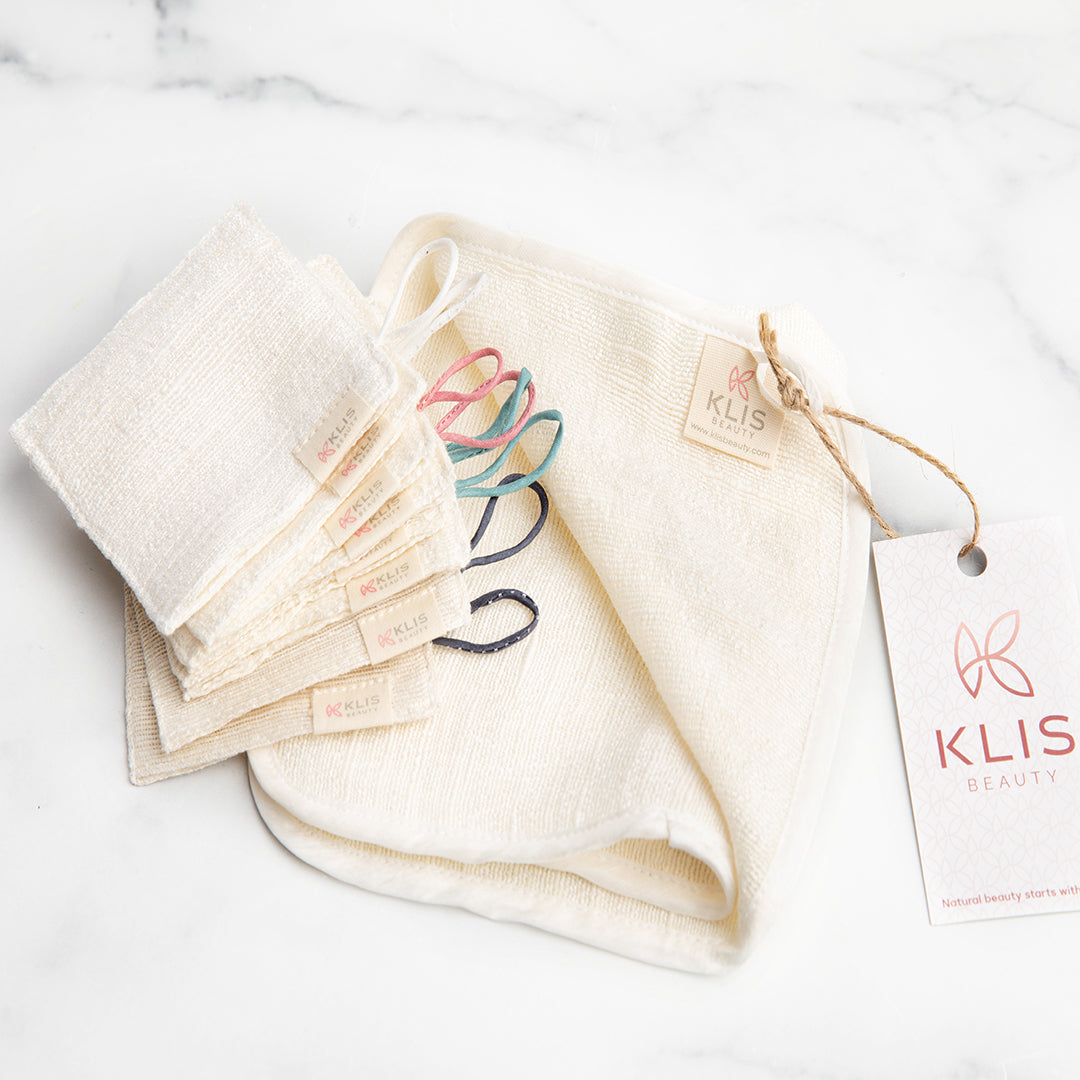 Makeup Remover Pads and Face Washcloth Bundle